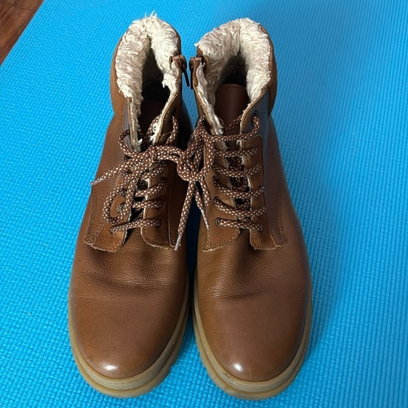 Zara Shoes - Zara Lace Up Wool Ankle Boots Size 40